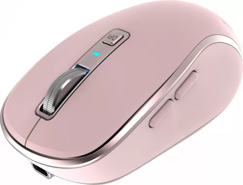 Vezeték nélküli egér, kettős wifi + bluetooth, újratölthető, 2400 dpi