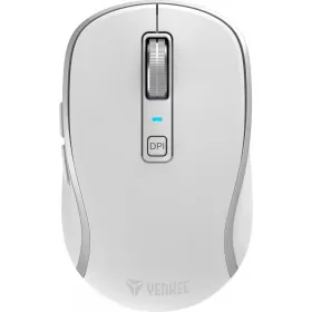   Vezeték nélküli egér, dupla wifi + bluetooth, újratölthető akkumulátorral, 5 gombos