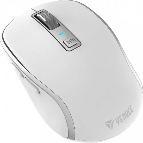 Vezeték nélküli egér, dupla wifi + bluetooth, újratölthető akkumulátorral, 5 gombos