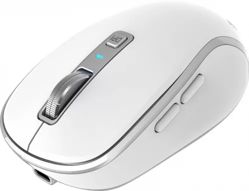 Vezeték nélküli egér, dupla wifi + bluetooth, újratölthető akkumulátorral, 5 gombos
