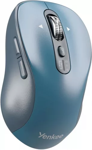 Vezeték nélküli egér dupla Bluetooth+USB 2.4GHz YMS 2010BE giroszkópos
