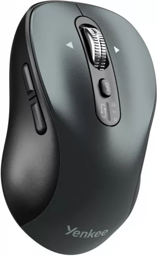 Vezeték nélküli egér dupla Bluetooth + USB 2.4GHz YMS 2010bk giroszkóppal