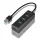 Hue-s2b hub 4 portos USB 3.2 gen 1 töltőhub, 30 cm-es kábel, microUSB kiegészítő tápegység