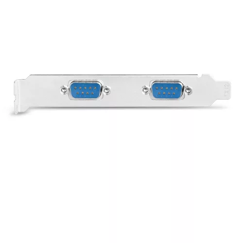 Pcea-s2n PCIe vezérlő 2x soros port RS232 250 kbps, SP és LP tartozék