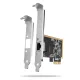 PCEE-GRF hálózati kártya PCIe 1x gigabites ethernet port RJ-45 Realtek SP & LP