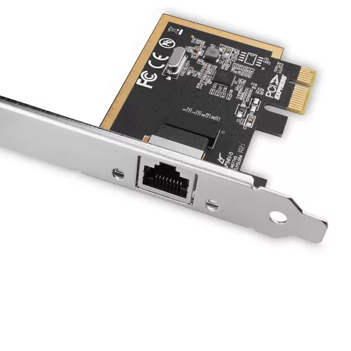 PCEE-GRF hálózati kártya PCIe 1x gigabites ethernet port RJ-45 Realtek SP & LP