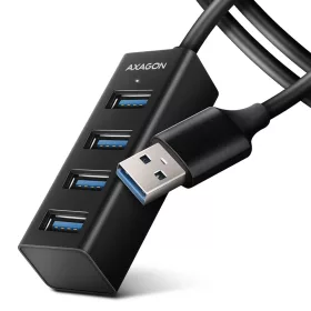   Hue-m1al hub 4 portos mini fém USB 3.2 Gen 1, 1,2 m-es USB-A kábel