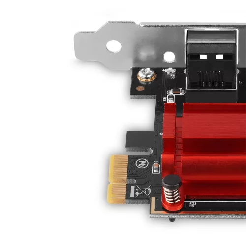 Pcee-gix hálózati kártya PCIe 1x gigabites ethernet porttal (RJ-45), Intel i210at, PXE, SP és LP