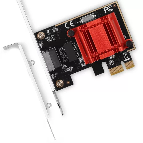 Pcee-gix hálózati kártya PCIe 1x gigabites ethernet porttal (RJ-45), Intel i210at, PXE, SP és LP