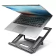 Standard alumínium laptop állvány 10-17.3", 4 állítható szögben