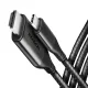 RVC-HI2MC aktív adapter USB-C -> HDMI 2.0 4k/60hz alumínium, 1,8 m-es kábellel