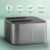ADSA-DC dokkolóállomás USB 3.2 Gen 1 - 2x SATA 6G 2.5"/3.5" SSD/HDD