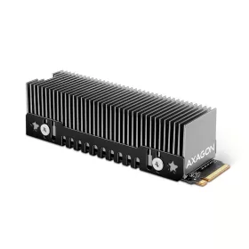   Clr-m2xt alumínium passzív hűtő M.2 SSD meghajtókhoz, alumínium ház, szilikon hővezető párnák, 24 mm magasság