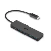 USB-C vékony passzív hub 4x USB 3.0 USB-A/USB-C csatlakoztatásához