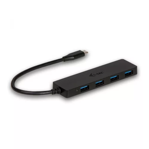 USB-C vékony passzív hub 4x USB 3.0 USB-A/USB-C csatlakoztatásához