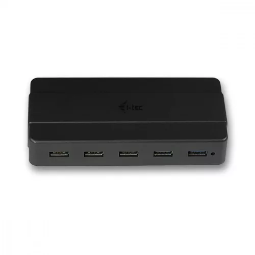 USB 3.0 töltő hub 7 portos tápegységgel