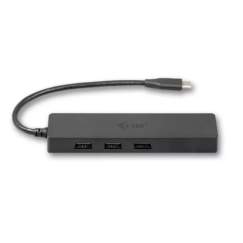 USB-C vékony, 3 portos hub gigabites ethernet adapterrel