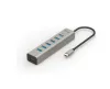 USB-C töltő fém elosztó 7 port