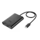 USB-C kettős 4k/60hz (egyetlen 8k/30hz) dokkolóállomás DP videoadapter