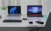 Univerzális KVM hub 2x USB-C + 2x USB-A 3.0