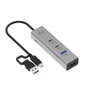 Univerzális fém töltőelosztó 2xUSB-C/2xUSB-A PD 85W