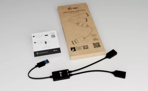 2 portos USB-A hub kábel (2x USB-A)