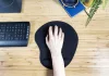 Bigfoot XL gél egérpad, fekete