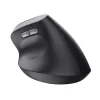 Bayo II vezeték nélküli ergonomikus egér, fekete