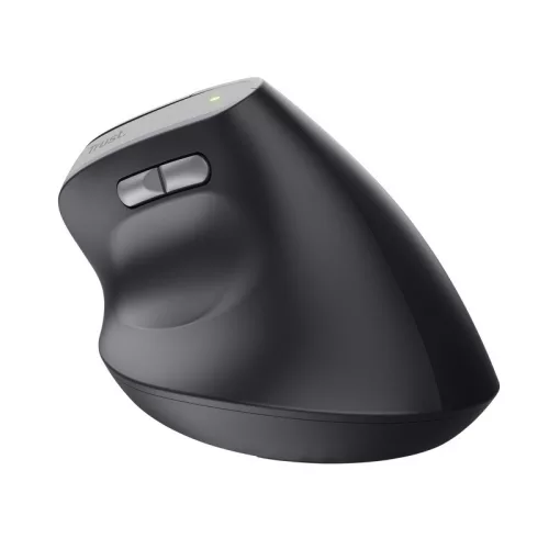 Bayo II vezeték nélküli ergonomikus egér, fekete