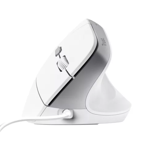 Bayo II vezetékes ergonomikus egér, fehér