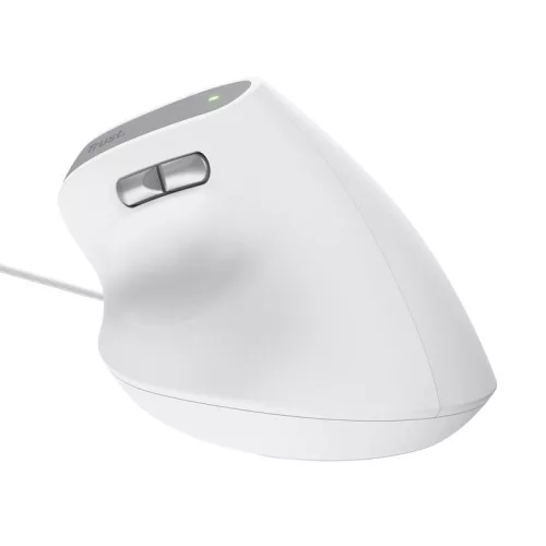 Bayo II vezetékes ergonomikus egér, fehér