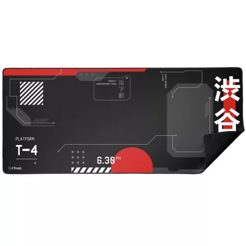 gxt 759 xxl egérpad, japán fekete