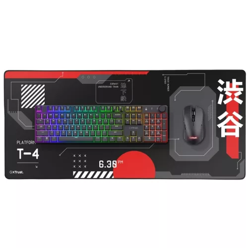 gxt 759 xxl egérpad, japán fekete