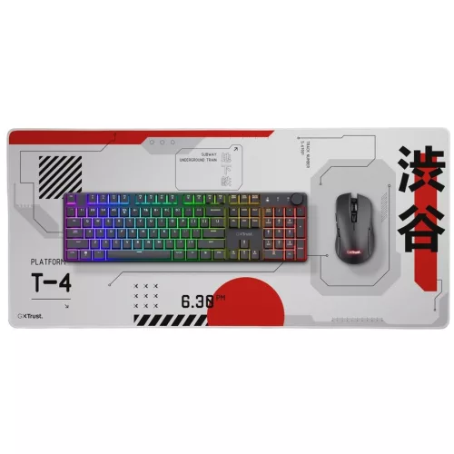 gxt 759 xxl egérpad, japán fehér