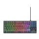 Háttérvilágítású gamer billentyűzet GTX 833 Thado TKL fekete