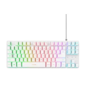   Háttérvilágítású gamer billentyűzet GTX 833 Thado TKL fehér
