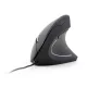 Ergonomikus optikai egér, 6 gombos, fekete