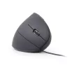 Ergonomikus optikai egér, 6 gombos, fekete
