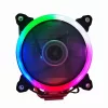 Huracan 12 cm-es 150 W-os 4 tűs többszínű LED-es CPU hűtő