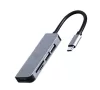 3 portos USB-C hub, USB 2.0x2, USB 3.0, kártyaolvasó