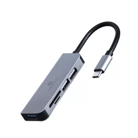 3 portos USB-C hub, USB 2.0x2, USB 3.0, kártyaolvasó