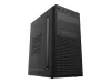 Fornax k300 számítógépház, micro-ATX, 2x USB 3.0 + 2x USB 2.0, fekete