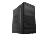 Fornax k300 számítógépház, micro-ATX, 2x USB 3.0 + 2x USB 2.0, fekete