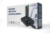 Gembird dokkolóállomás m.2 sata és nvme ssd meghajtókhoz, fekete