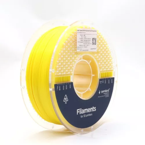Nagy sebességű ABS Filament, 1,75 mm, 1 kg, sárga