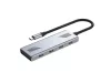 USB 3.2 Gen2 C típusú elosztó, 4 USB-C porttal