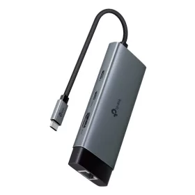   TP-Link UH6120C elosztó 2xUSB-A 3.0, 1xUSB-C 3.0, 1xUSB-C PD, HDMI 4K, RJ45 GE