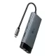 TP-Link UH6120C elosztó 2xUSB-A 3.0, 1xUSB-C 3.0, 1xUSB-C PD, HDMI 4K, RJ45 GE