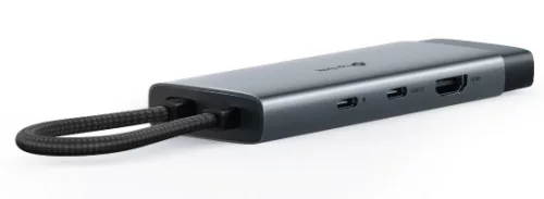 TP-Link UH6120C elosztó 2xUSB-A 3.0, 1xUSB-C 3.0, 1xUSB-C PD, HDMI 4K, RJ45 GE