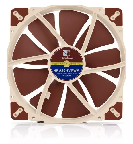 Noctua ventilátor 200x200x30 mm NF-A20 5V PWM